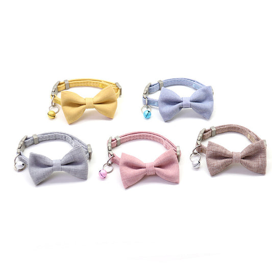 Cute Bow Shih Tzu Collar for Small Dogs Adjustable Pet Collar and Leash Set Shih Tzu Puppy Leads Mascotas Accessories