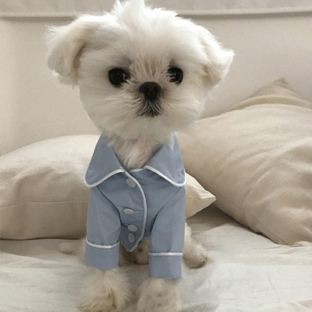 Luxury Clothes for Shih Tzu Fashion Dog Pajamas Pet Clothing for Shih Tzu Jacket