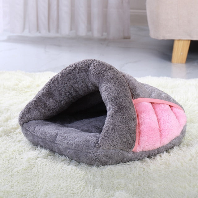 Warm Dog Cat Bed Pet Puppy Cat House Winter Dog Cat Cushion Mat Indoor Basket Cave Kennel Nest Cats Products For Pets Shih Tzu