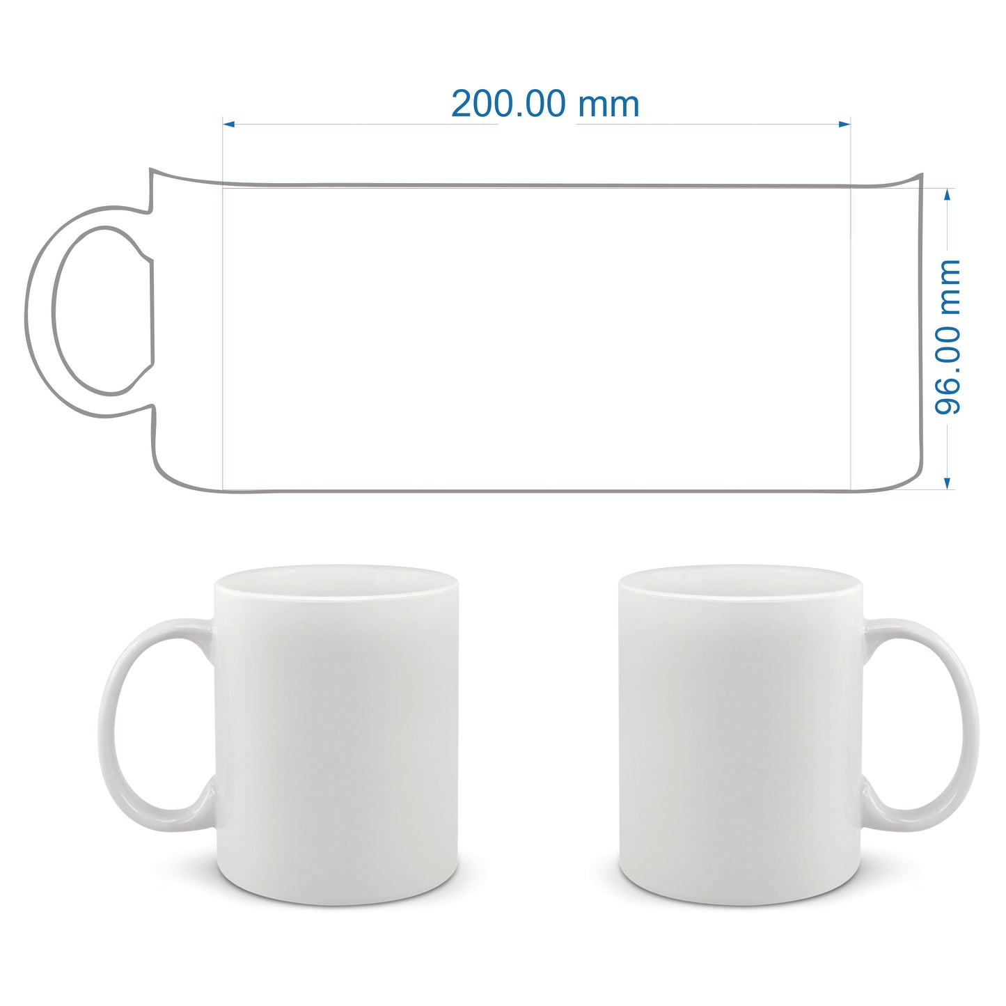 DIY Customized 350ML 12oz Ceramic Mug Print Picture Photo LOGO Text Personalized Coffee Milk Cup Creative Present Cute Gift