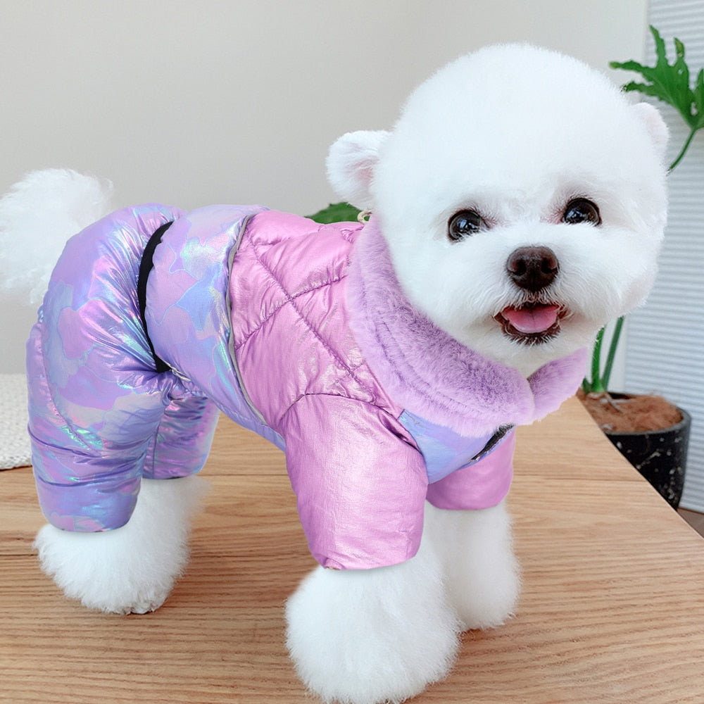 Thick Clothes For Small Large Dogs Winter Warm Pet Puppy Dog Coat Waterproof Dog Jacket Jumpsuit Shih Tzu Chihuahua Yorkie Bulldog Outfit