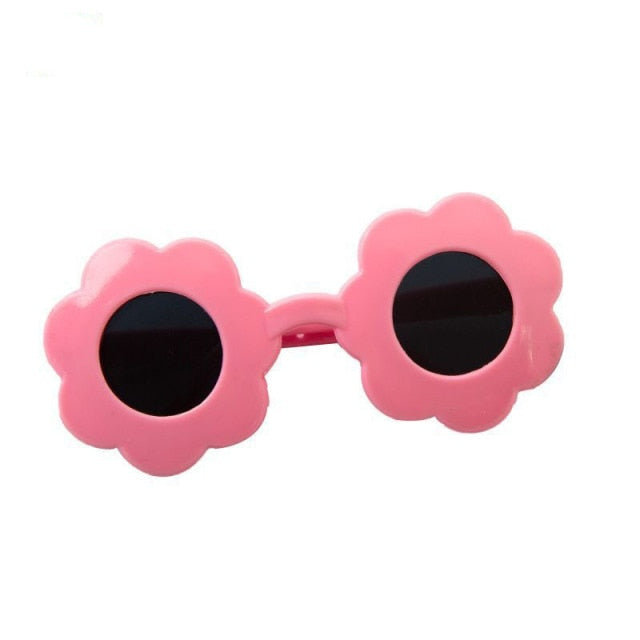 Cute Pet Shih Tzu Sunglasses Cat Glasses Heart Sun flower Glasses for Small Dogs Cat Accessories