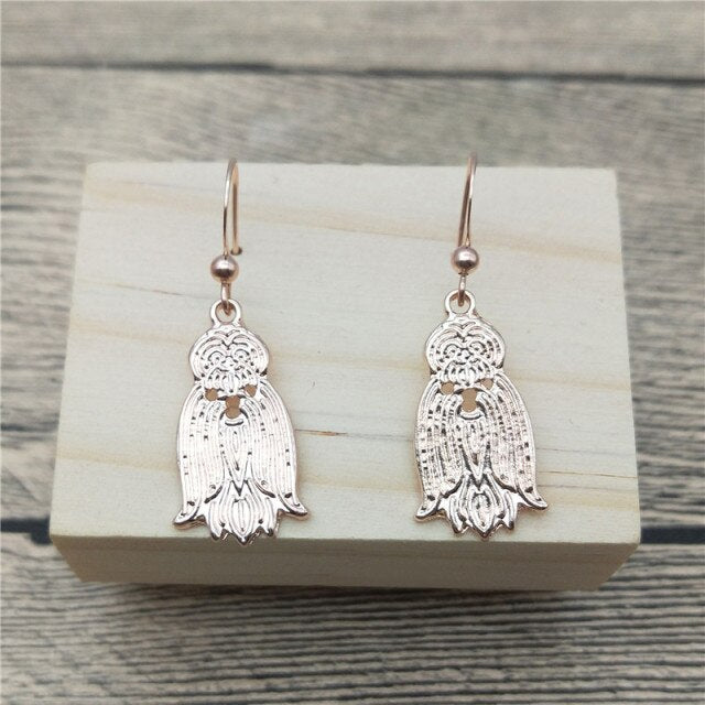 New Shih Tzu Drop Earrings Trendy Style Shih Tzu Dangle Earrings Fashion Pet Dog Earrings Women Jewellery